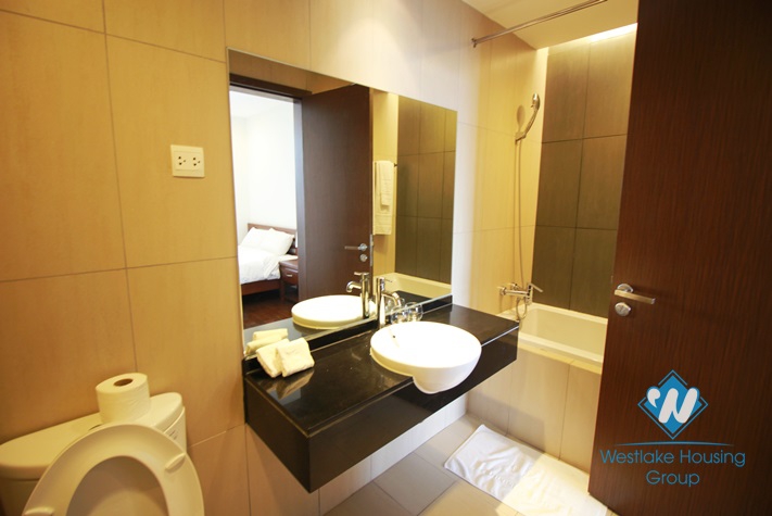 Modern apartment for rent in Lancaster Hanoi, Ba Dinh District.